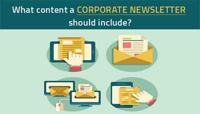 What content a Corporate Newsletter should include?